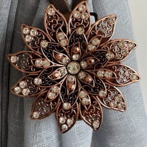 Μαγνήτες Κουρτινών Σχέδιο 2 - Μπορντώ