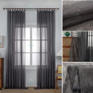 A6037-18-Γκρί Σκούρο- Με Κρίκο-270X285CM