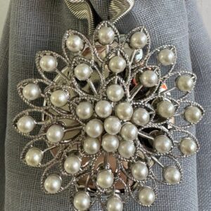 Μαγνήτες Κουρτινών Σχέδιο 3 - Aσημένιο