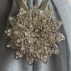 Μαγνήτες Κουρτινών Σχέδιο 2 - Aσημένιο