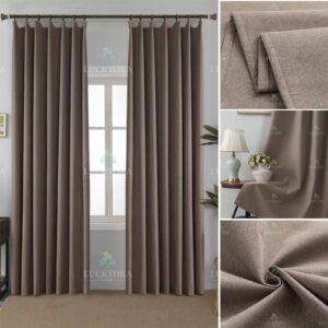 6010-44 Καφέ- 100%BLACKOUT – Με Τρέσα -270X270CM