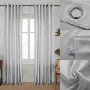 A6341-17 Γκρί-Με Κρίκο-270X290CM