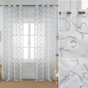 AD6012-3 Γκρί- Με Κρίκο - 140X285CM