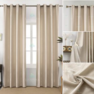 AD6015-9 Μπέζ- Με Κρίκο -140X270CM