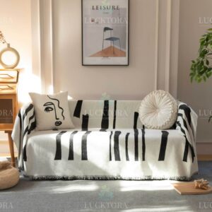 C5-ΡΙΧΤΑΡΙ CHENILLE-180X180CM -12 ΜΑΥΡΟ