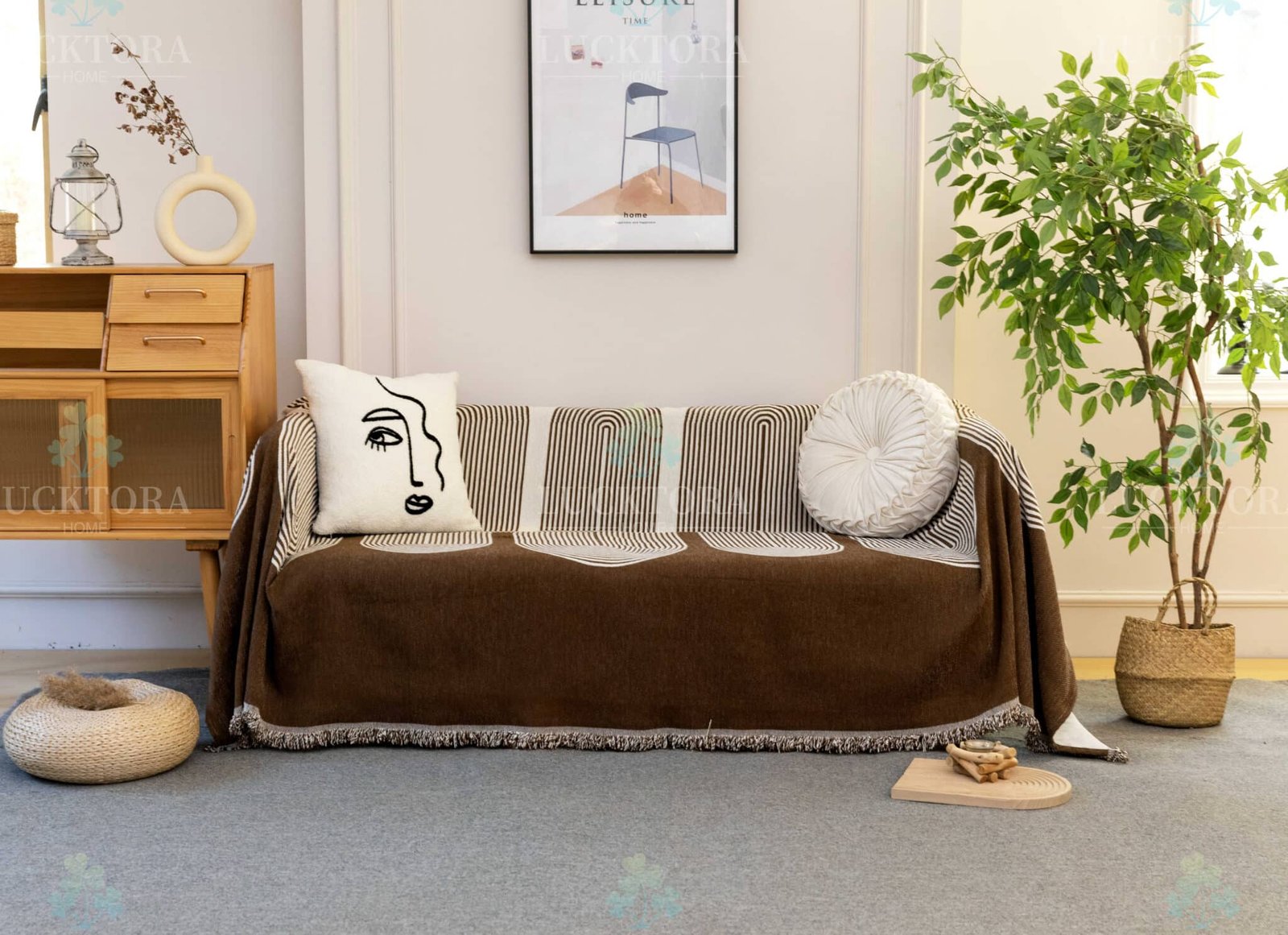 C6-ΡΙΧΤΑΡΙ CHENILLE-180X240CM -4 ΚΑΦΕ