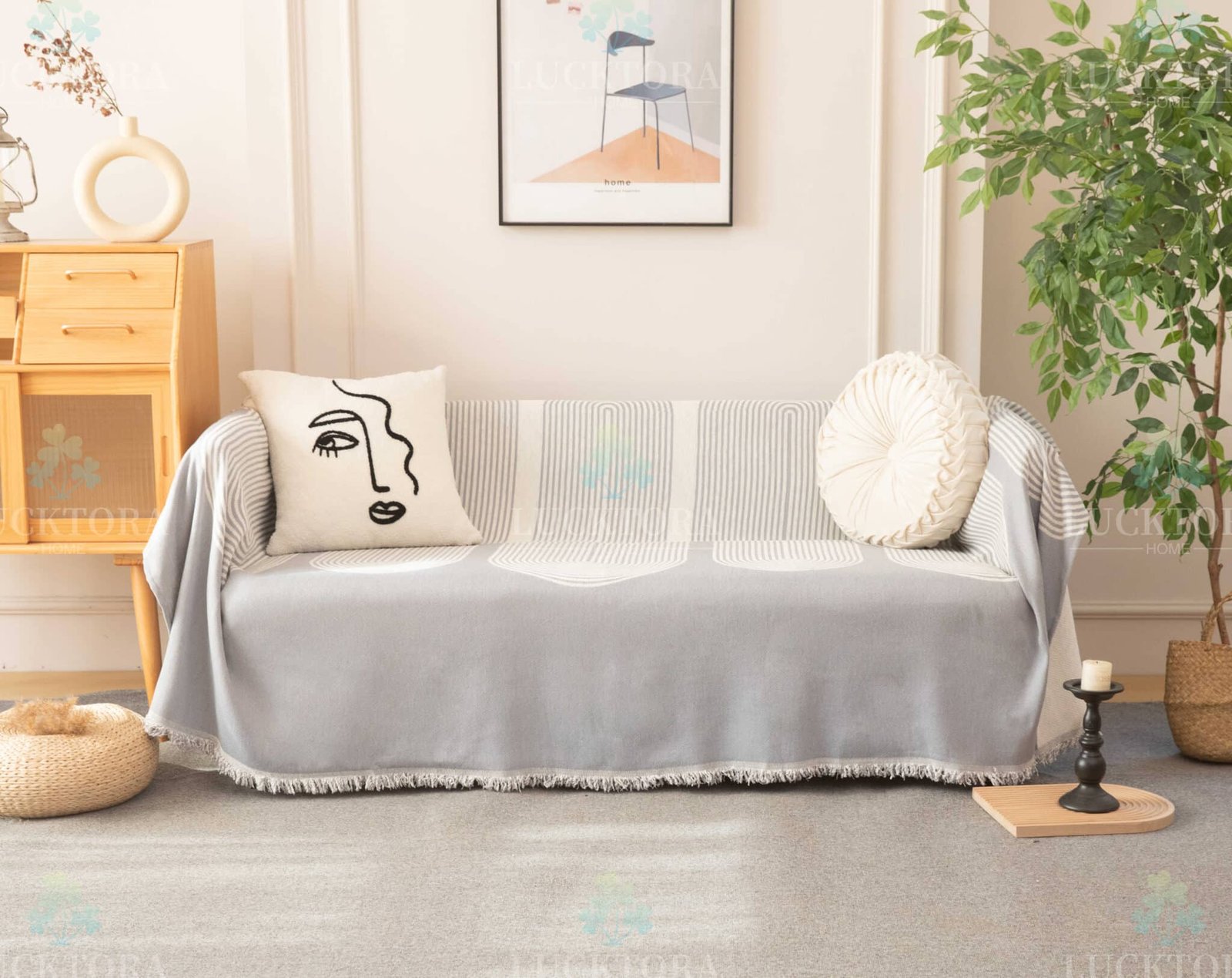 C6-ΡΙΧΤΑΡΙ CHENILLE-180X240CM -11 ΓΚΡΙ