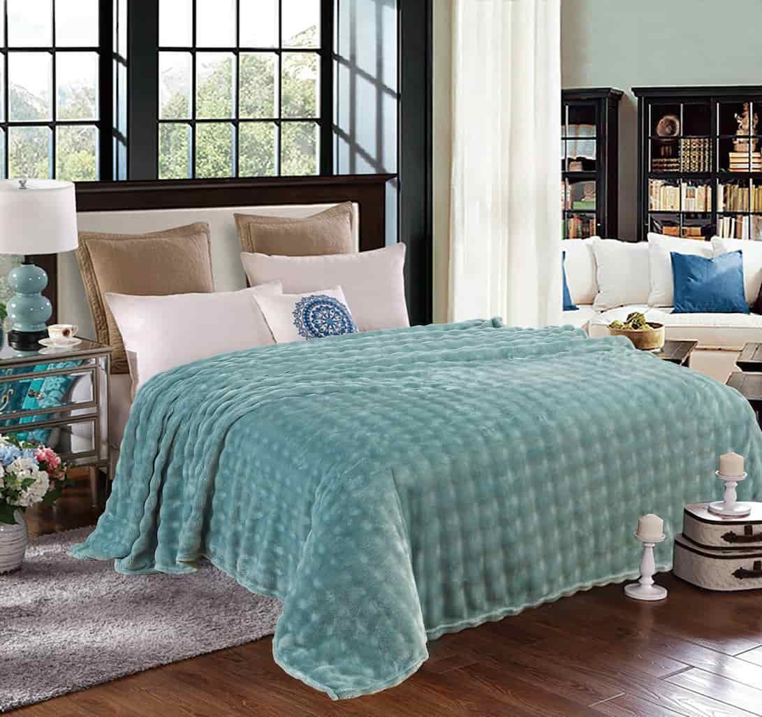 Κουβέρτα Fleece-Καρό -5 160X220CM