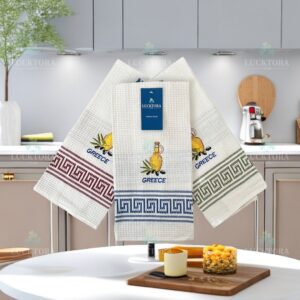 Ποτηρόπανα Κουζίνας - Ελαιόλαδο2 - 40Χ60CM ΜΠΟΡΝΤΟ